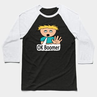 OK Boomer Baseball T-Shirt